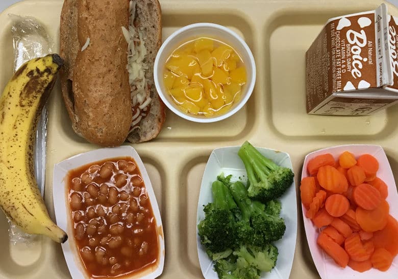 $3 School lunch: North Georgia : r/pics