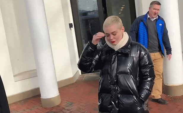 Rose McGowan entered a no contest plea to a misdemeanor drug charge in Loudoun County, on Jan. 14. She received a suspended sentence and was fined $2500. (File, WTOP/Neal Augenstein)
