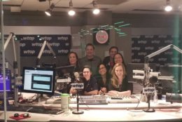 The last of the 3400 Idaho crew take a picture in studio 3A. (WTOP/Albert Shimbakuro) 