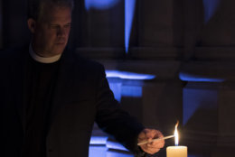 The cathedral opened its doors to prayer and meditation Tuesday night as part of the week's "Seeing Deeper" events. (Courtesy Washington National Cathedral)