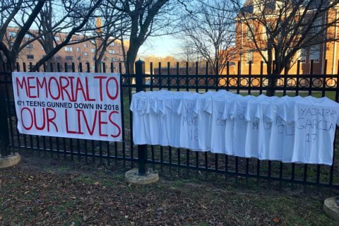 Montgomery Co. students create solemn display to observe Parkland shooting anniversary