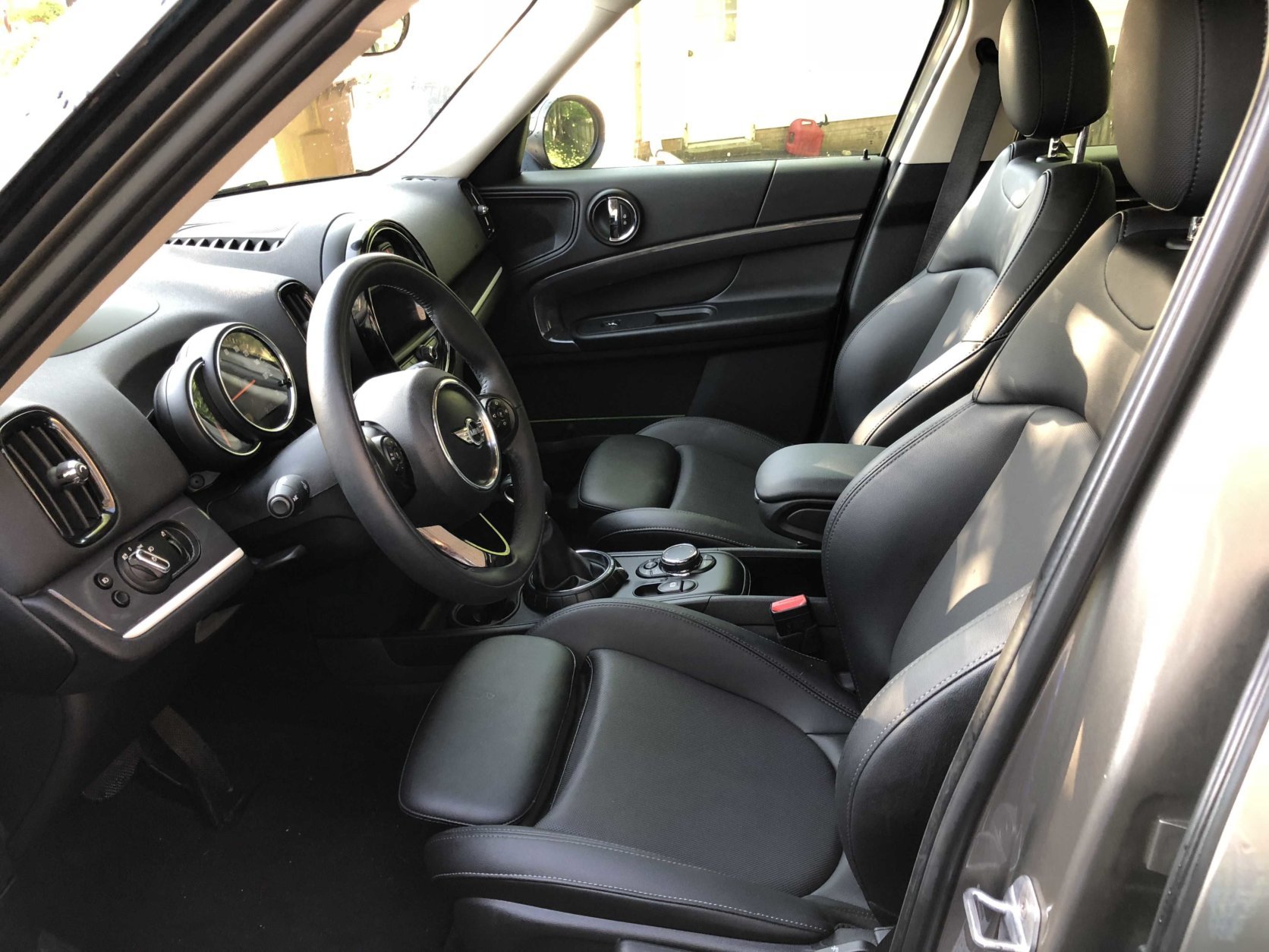View of the driver's seat of the compact crossover. (WTOP/Mike Parris)