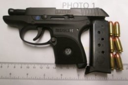 TSA officials found this loaded gun at Norfolk International Airport. (Courtesy TSA/Lisa Farbstein)