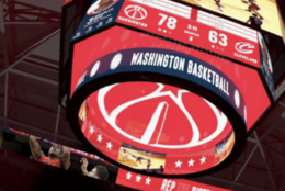 Washington Basketball signage