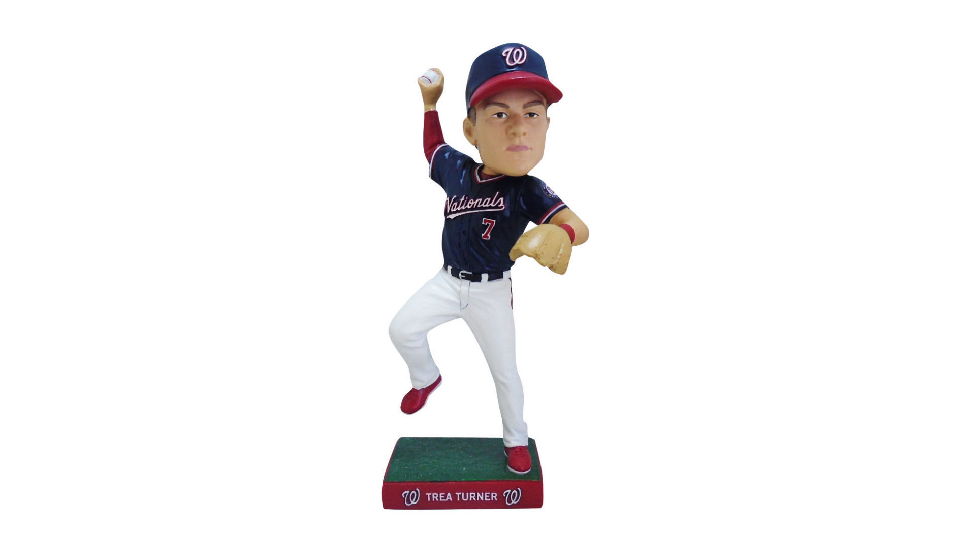 A Trea Turner Bobblehead will be presented by PNC Bank to the first 25,000 fans at the Nationals game on May 15. (Courtesy the Washington Nationals)