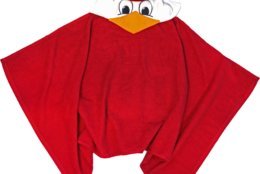 A Screech Hooded Towel will be given to the first 10,000 fans ages 12 and under on June 23. (Courtesy the Washington Nationals) 