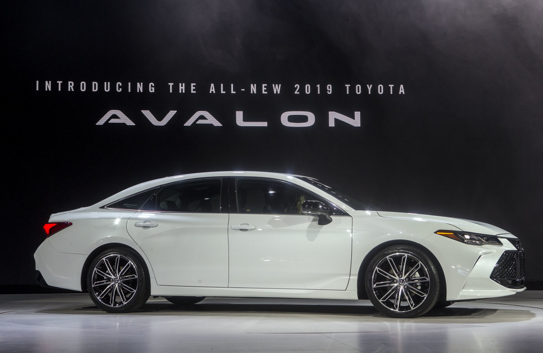 The 2019 Toyota Avalon is presented at the North American International Auto Show, Monday, Jan. 15, 2018, in Detroit. (AP Photo/Tony Ding)