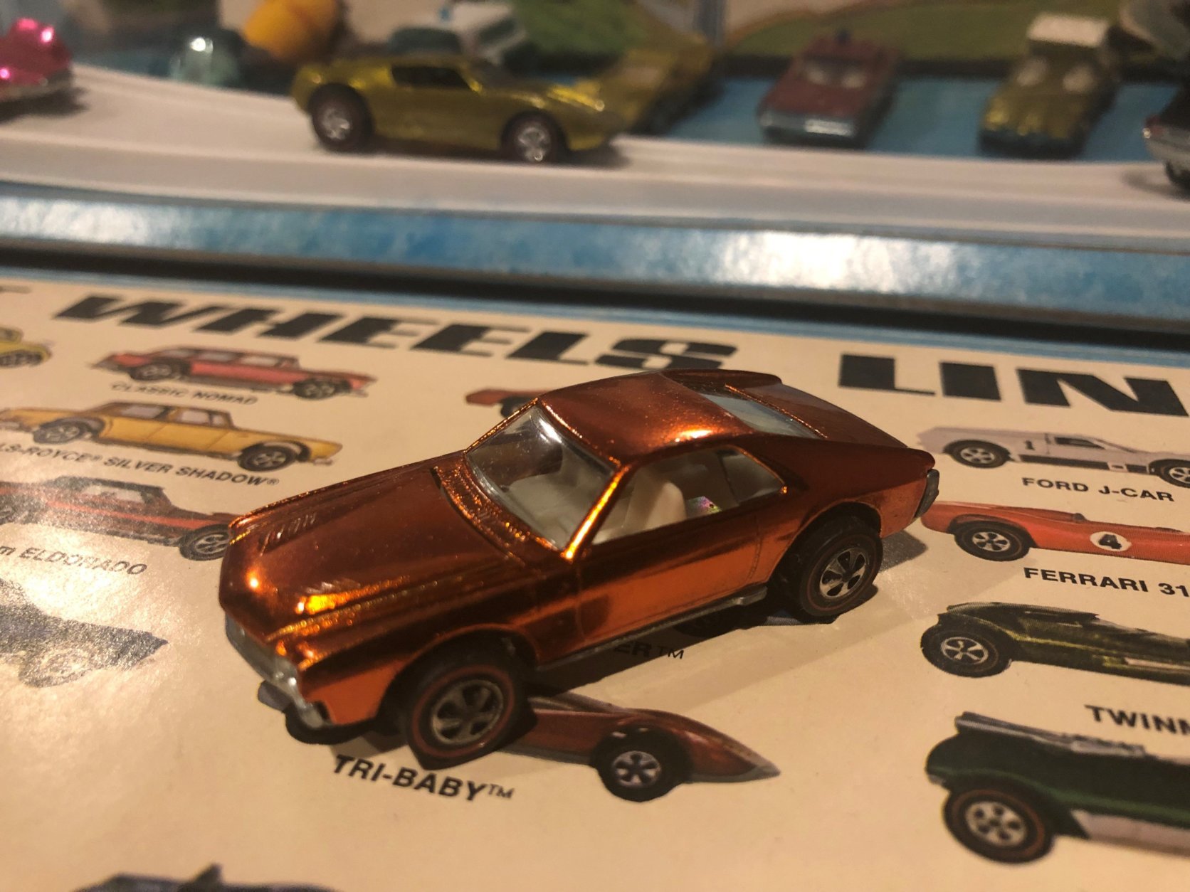 Hot Wheels cars were introduced in 1968. Bruce Pascal of Montgomery County has a collection estimated to be worth $1.5 million. (Courtesy Bruce Pascal)