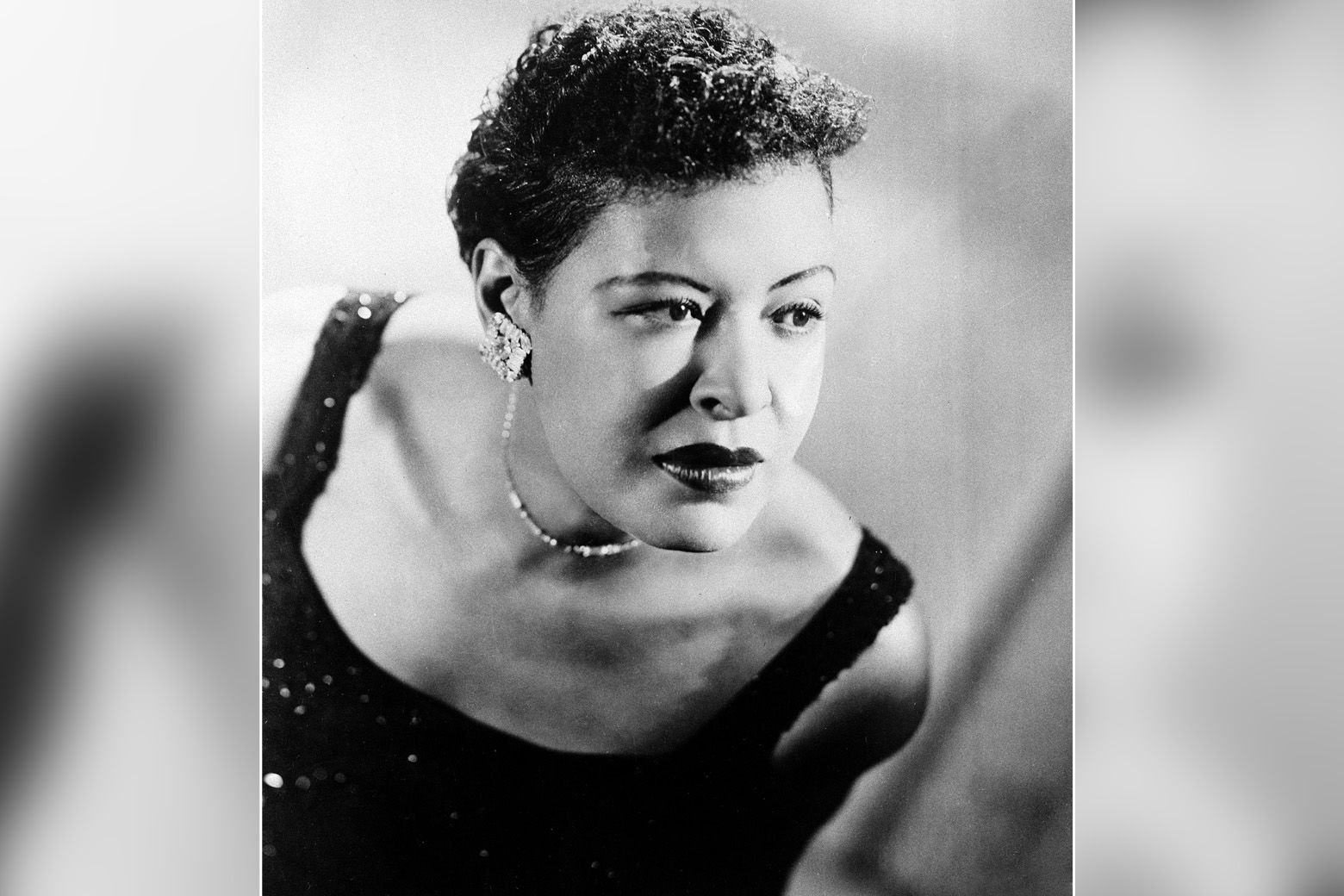 FILE - This Sept. 1958 file photo shows Billie Holiday. (AP Photo/File)