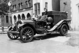 A 1915 fire truck assigned to Engine 23 (Courtesy DC Fire and EMS Museum)