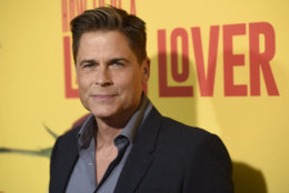 Rob Lowe arrives at the Los Angeles premiere of "How to Be a Latin Lover" at the ArcLight Hollywood on Wednesday, April 26, 2017. (Photo by Chris Pizzello/Invision/AP)