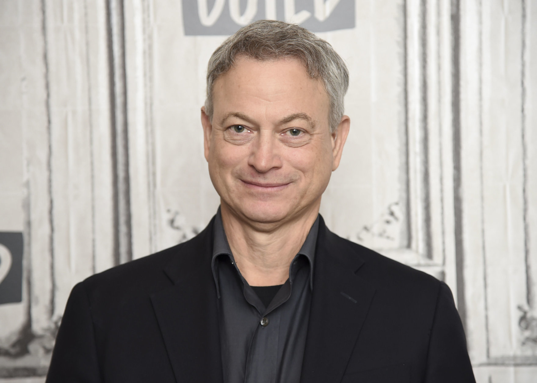 Actor Gary Sinise participates in the BUILD Speaker Series to discuss the Snowball Express, serving the children of our fallen military heroes, at AOL Studios on Thursday, March 22, 2018, in New York. (Photo by Evan Agostini/Invision/AP)