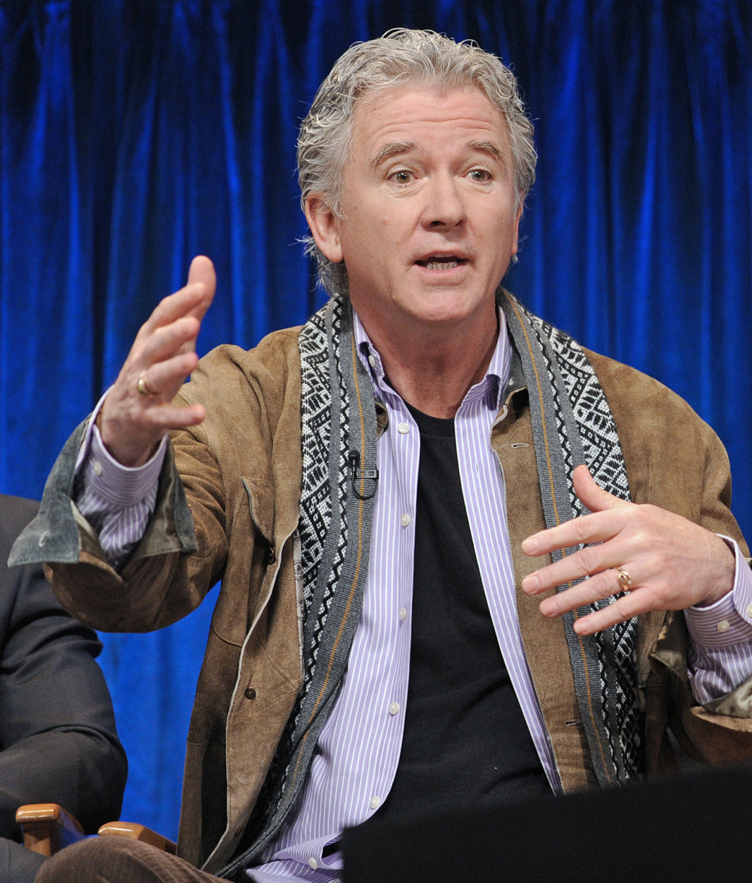 Photo of Patrick Duffy courtesy of Samsung Galaxy, taken during the Paley Center for Media's PaleyFest, honoring Dallas at the Saban Theatre, Sunday March 10, 2013 in Los Angeles, California. (Photo by Kevin Parry/Invision/AP)