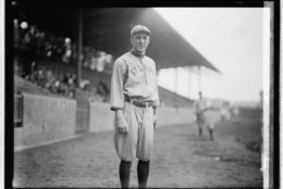 A shot of Branch Rickey from his playing days for the St. Louis Browns. (Library of Congress/National Photo Company Collection)