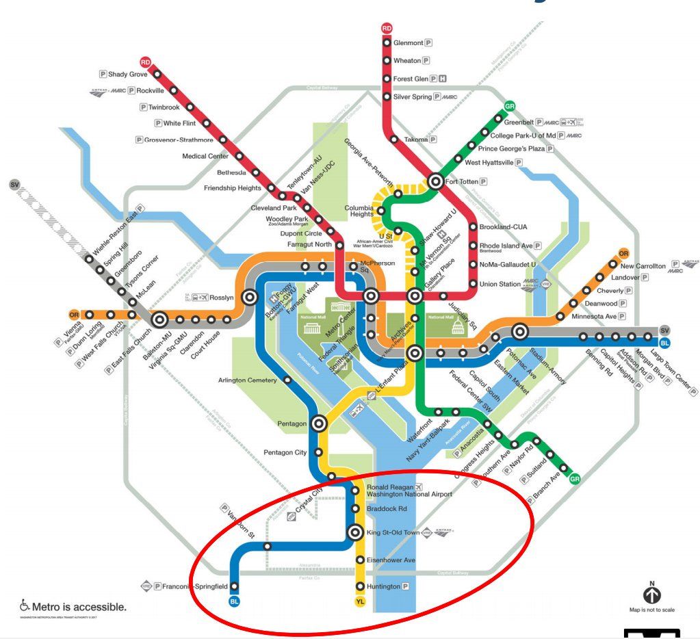 New Alternatives In Works For Metro S Blue Yellow Line Summer Shutdown Wtop