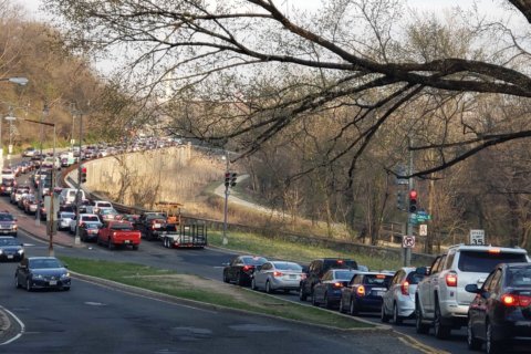Here’s how long DC’s drivers spend stuck in traffic every year