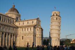 30 of September, 2018 - Pisa, Italy: Leaning tower of Pisa, Italy