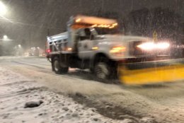snow plow in Frederick County