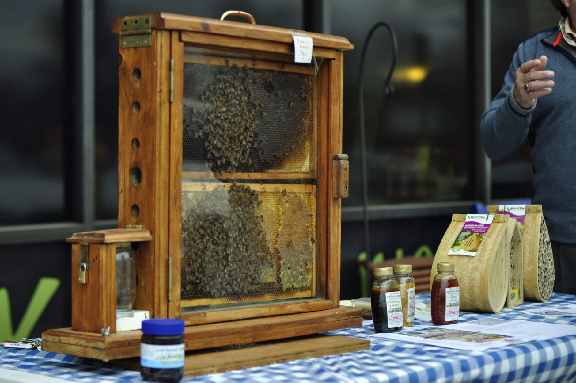 Backyard beekeeping is another environmentally conscious activity that people can do according to MOM's. (Courtesy MOM's Organic Market)