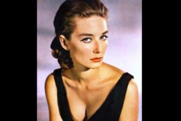 Actress Tania Mallet played Tilly Masterson in 'Goldfinger' in 1964.
