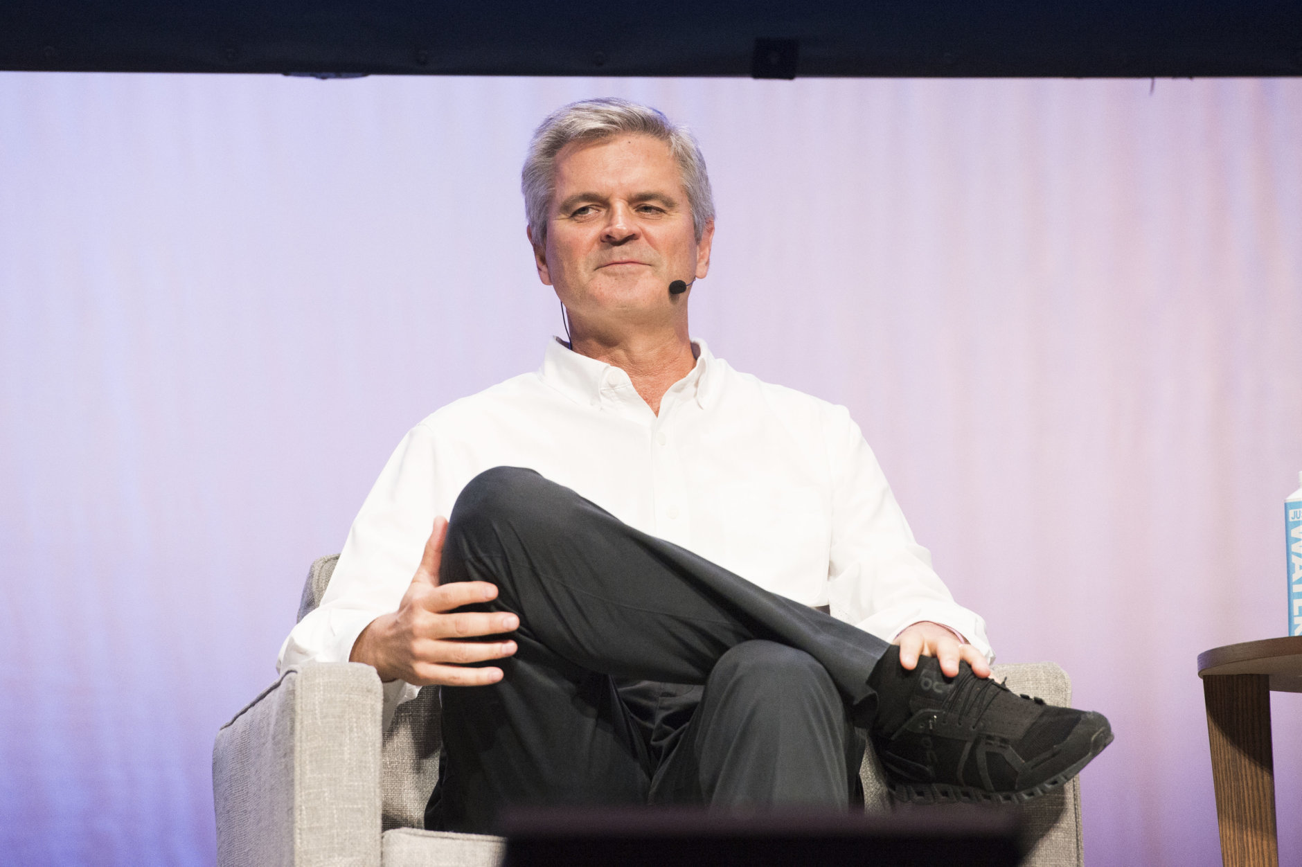 Steve Case seen on day two of Summit LA18 in Downtown Los Angeles on Saturday, Nov. 3, 2018, in Los Angeles. (Photo by Amy Harris/Invision/AP)