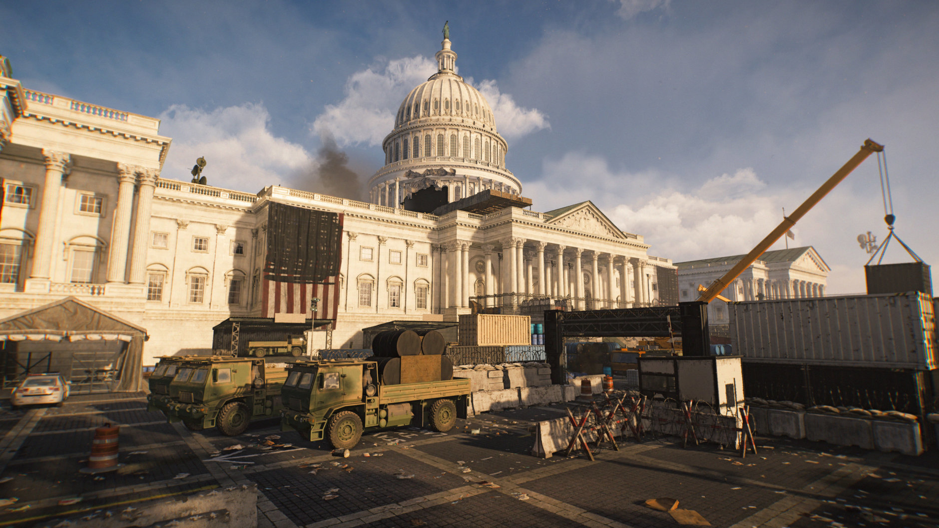 The Capitol Building is in ruins in Division 2. (Courtesy Ubisoft/Massive)