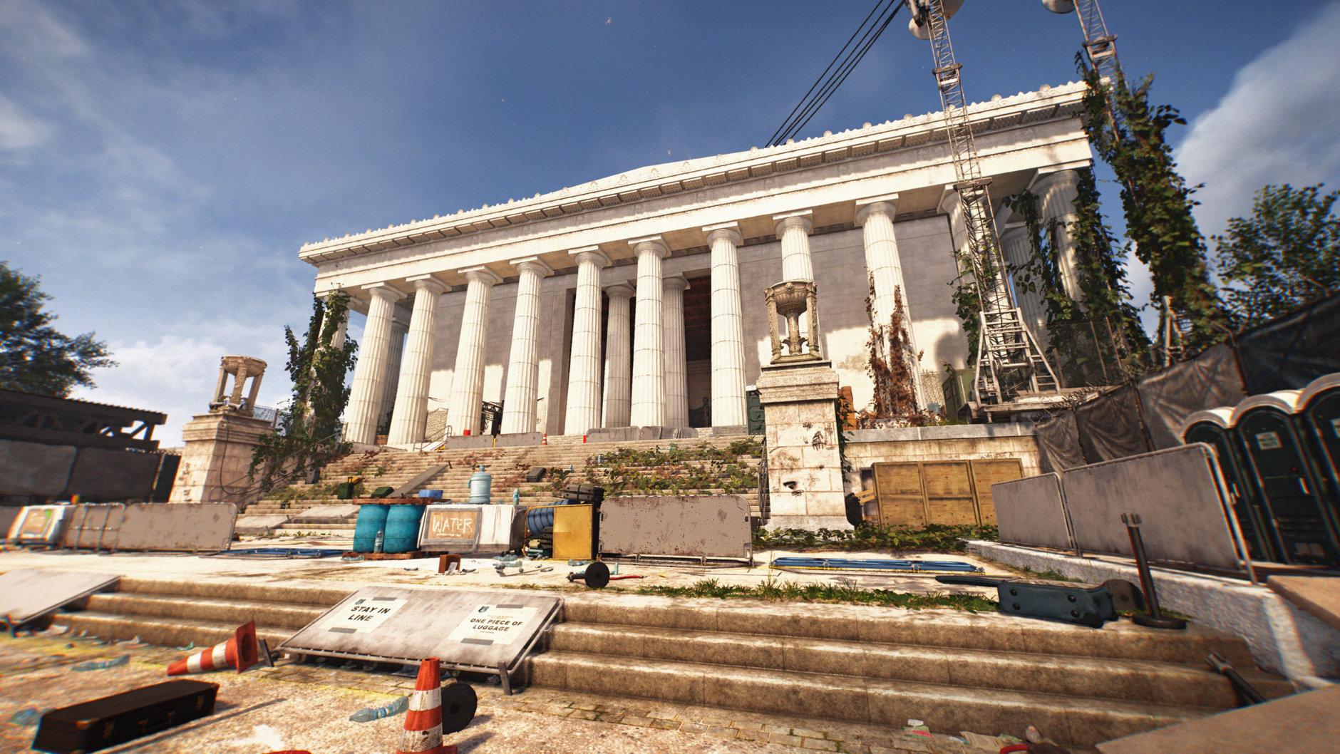 The Lincoln Memorial has seen better days in Division 2. (Courtesy Ubisoft/Massive)