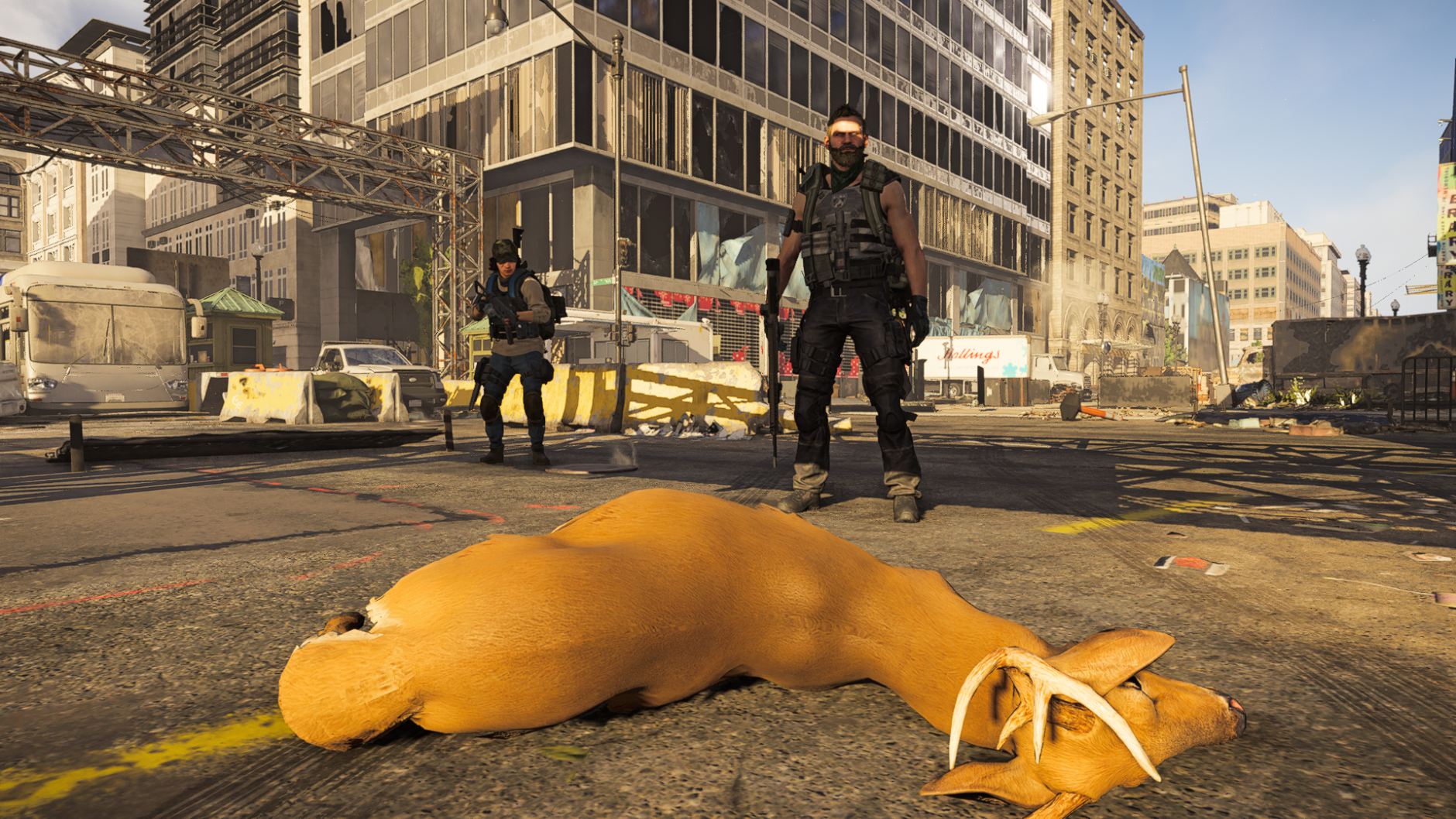 Sorry, Bambi. We needed to test if you can kill the wildlife in Division 2. (WTOP/Will Vitka)