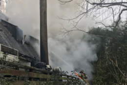 The cause of the March 9 blaze remains under investigation. (Courtesy Fairfax County Fire and Rescue)