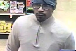 This picture shows the man police say robbed the bank on March 3. (Courtesy Montgomery County police)