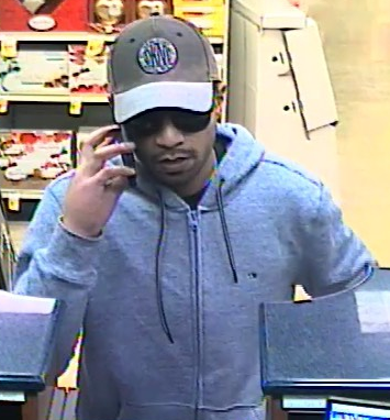 Pictured is the suspect who robbed the SunTrust Bank on Jan. 27. (Courtesy Montgomery County police)