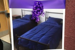 beds at domestic violence shelter