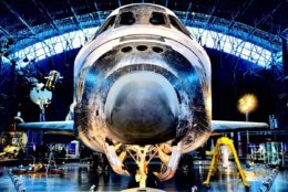The space shuttle Discovery. (WTOP/Greg Redfern)