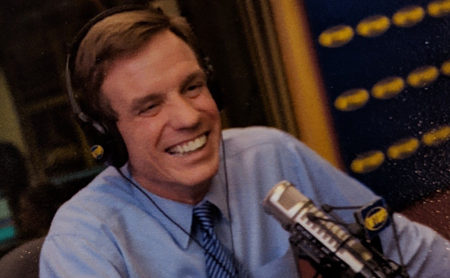 Sen. Mark Warner — pictured here when he was governor of Virginia — was one of the many area governors who have stopped by the studios as part of WTOP's "Ask the Governor" program. (File photo)