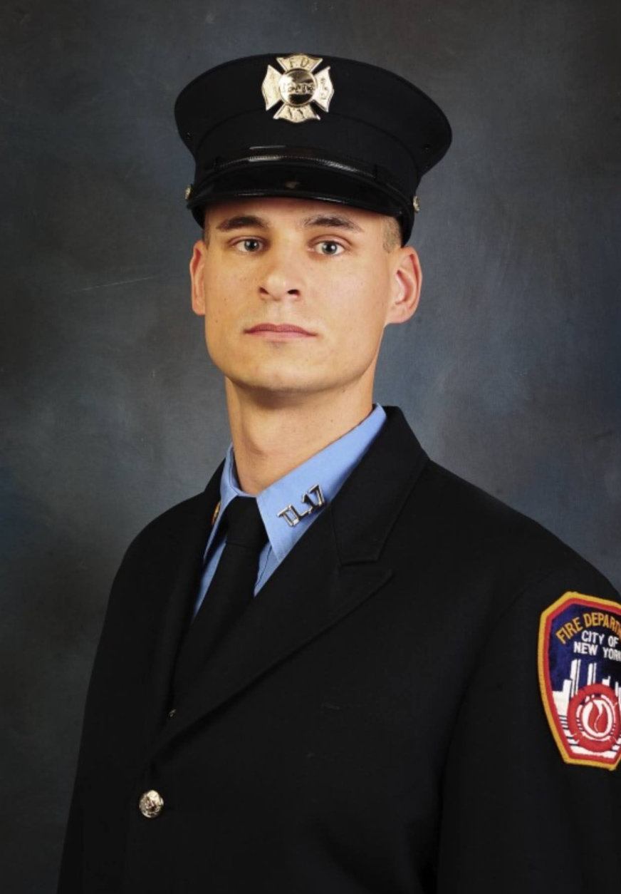 Christopher Slutman served with the FDNY for 15 years. (Courtesy New York City Fire Department)