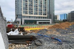 Construction underway at Monarch condominium tower (Tysons Reporter)