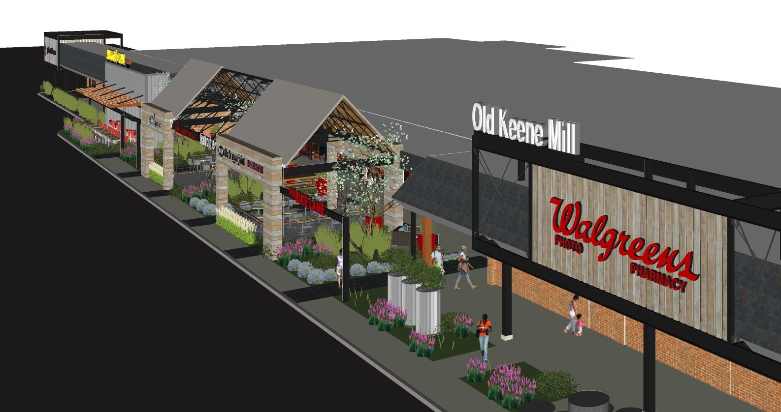 The 90,000-square-foot strip mall at Old Keene Mill Road and Rolling Road in West Springfield is also home to a Walgreens, Planet Fitness, Austin Grill, BGR The Burger Joint and Mezeh Mediterranean Grill, as well as a dozen other businesses. (Courtesy Federal Realty Investment Trust)
