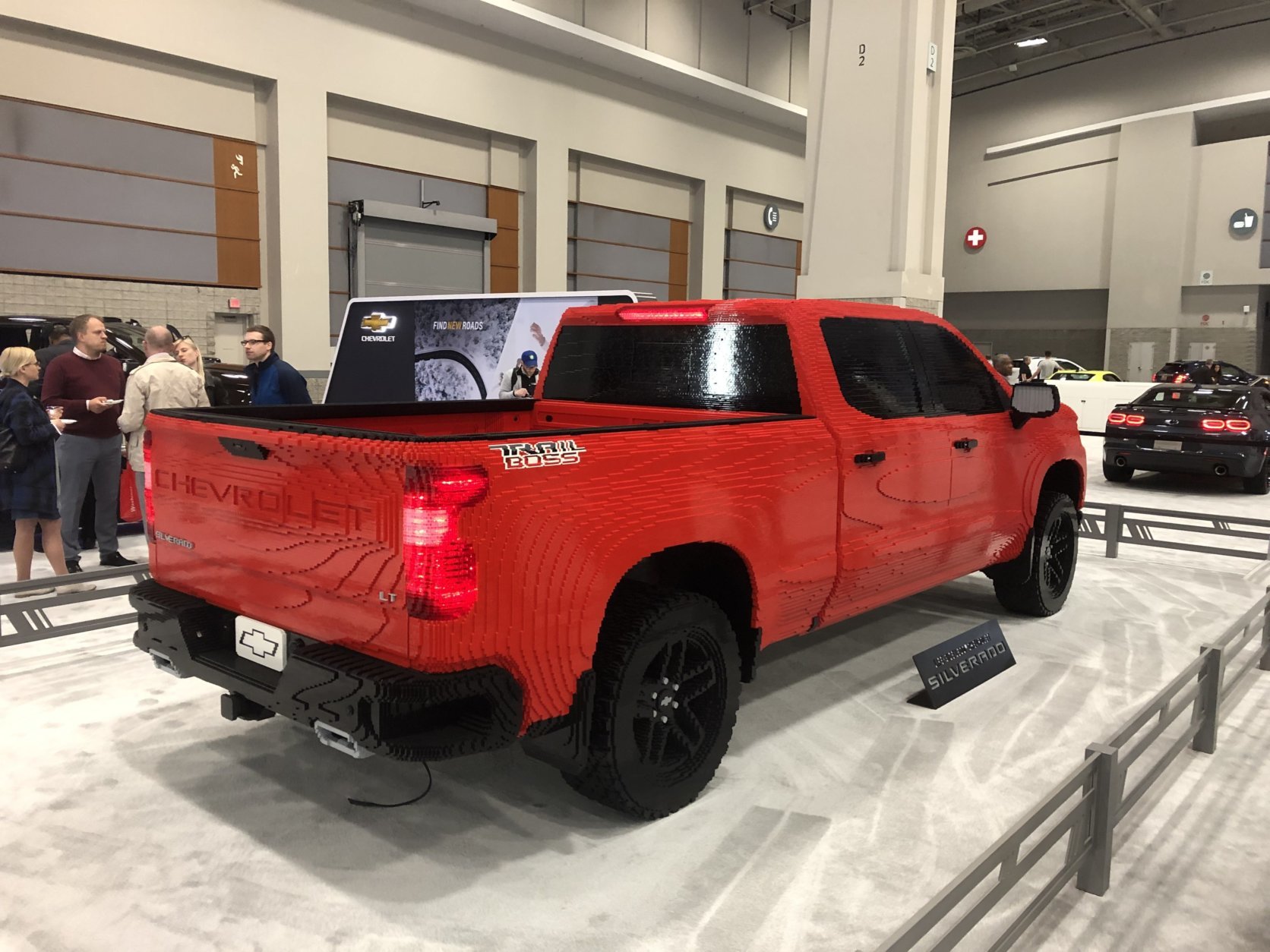 All the major manufacturers are on hand at the Washington Auto Show to show off not only models you can buy now but also cars that will be rolling on the dealer lots later this year. (WTOP/Mike Murillo)