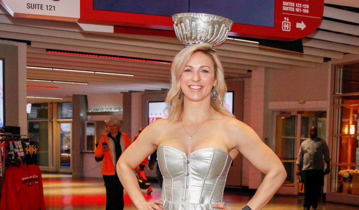 This year's hottest Halloween costume for Capitals fans was dressing up as  the Stanley Cup