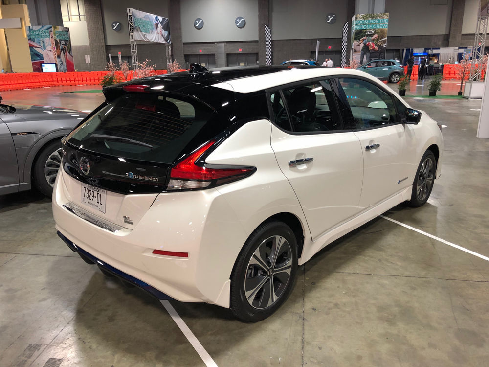 Nissan Leaf (WTOP/John Aaron)