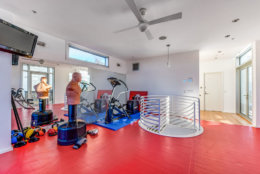 The home's fitness center. (Courtesy Svetlana Leahy)