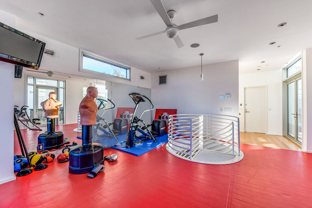The home's fitness center. (Courtesy Svetlana Leahy)