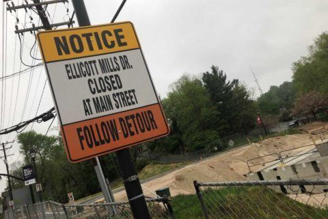After being blown-out by floods, route to Ellicott City’s Main Street reopened
