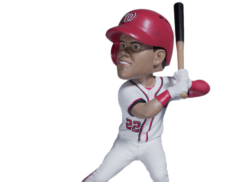 Juan Soto reacts to his new bobblehead : r/Padres