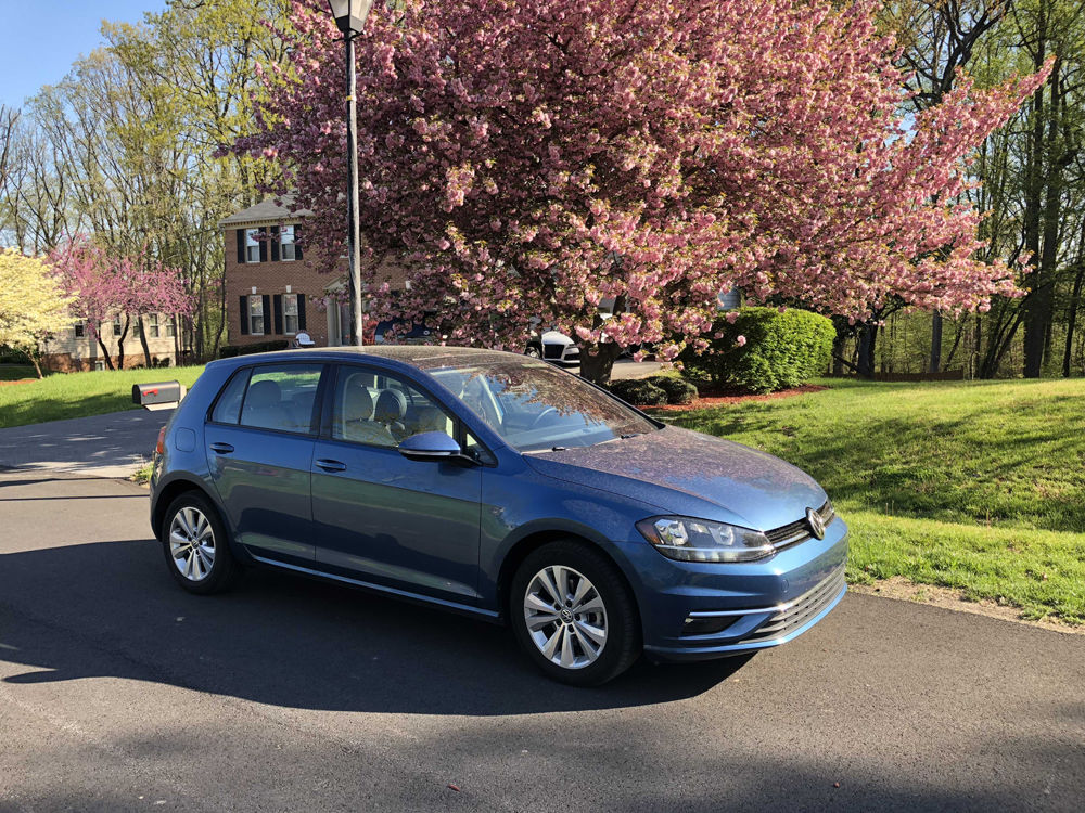 The Volkswagen Golf SE runs for $25,000. (WTOP/Mike Parris)