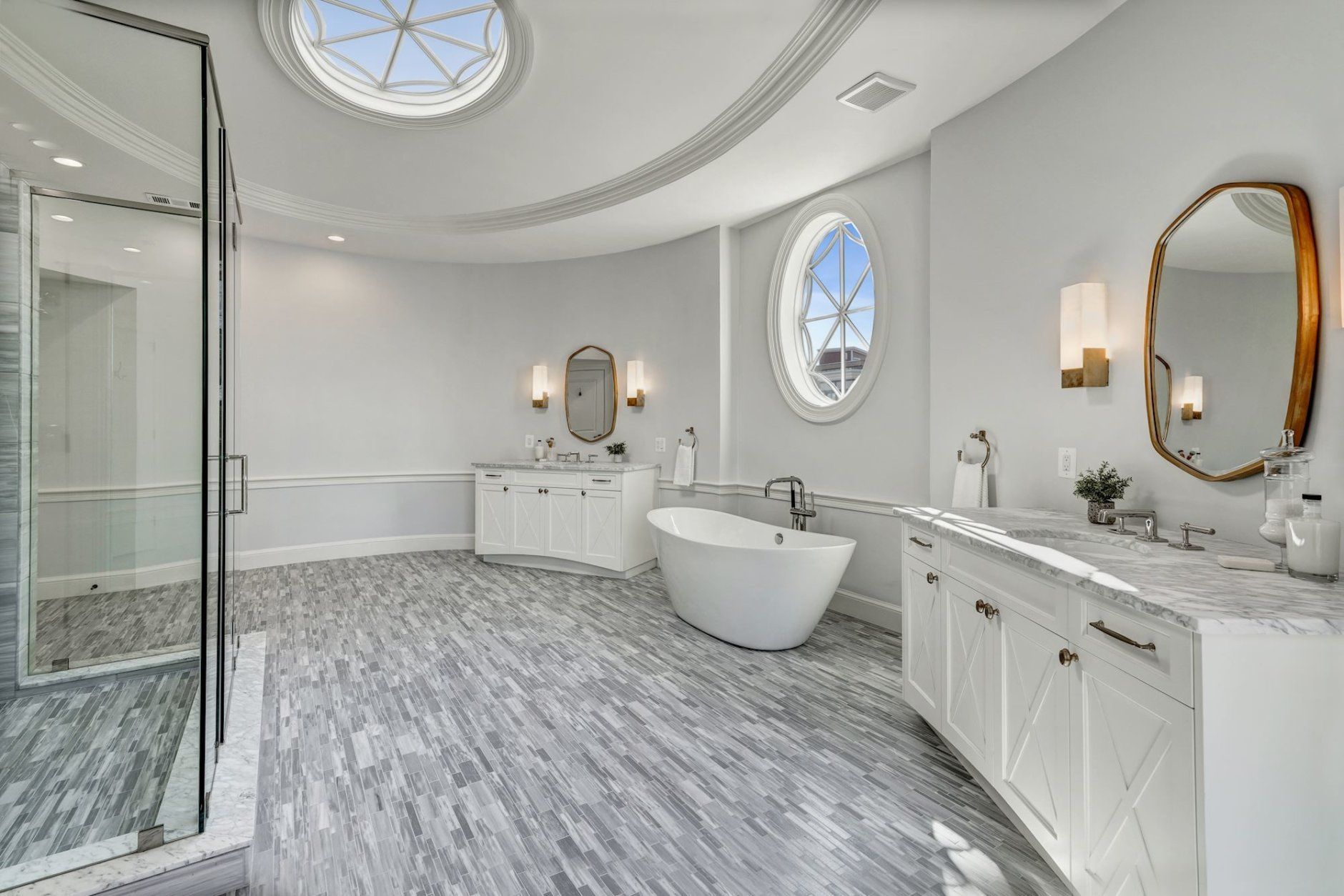 The master bathroom. (Courtesy Wydler Brothers)