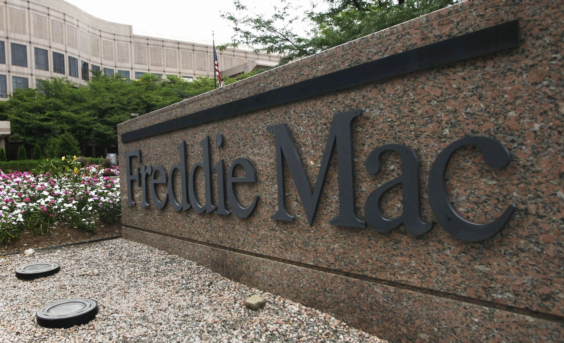 FILE -  In this July 13, 2008 file photo, the Freddie Mac's corporate offices are seen in McLean, Va. Shutting down Fannie Mae and Freddie Mac should fit seamlessly into the Republican drive to shrink government. After all, it has cost taxpayers $150 billion to keep the ailing mortgage giants afloat and many in both parties would rather let the private sector handle their role in financing the nations $11.3 trillion residential mortgage market.  (AP Photo/Pablo Martinez Monsivais, File)