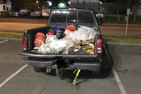 Under cover of darkness, Prince George’s Co. police disrupt illegal trash dumping