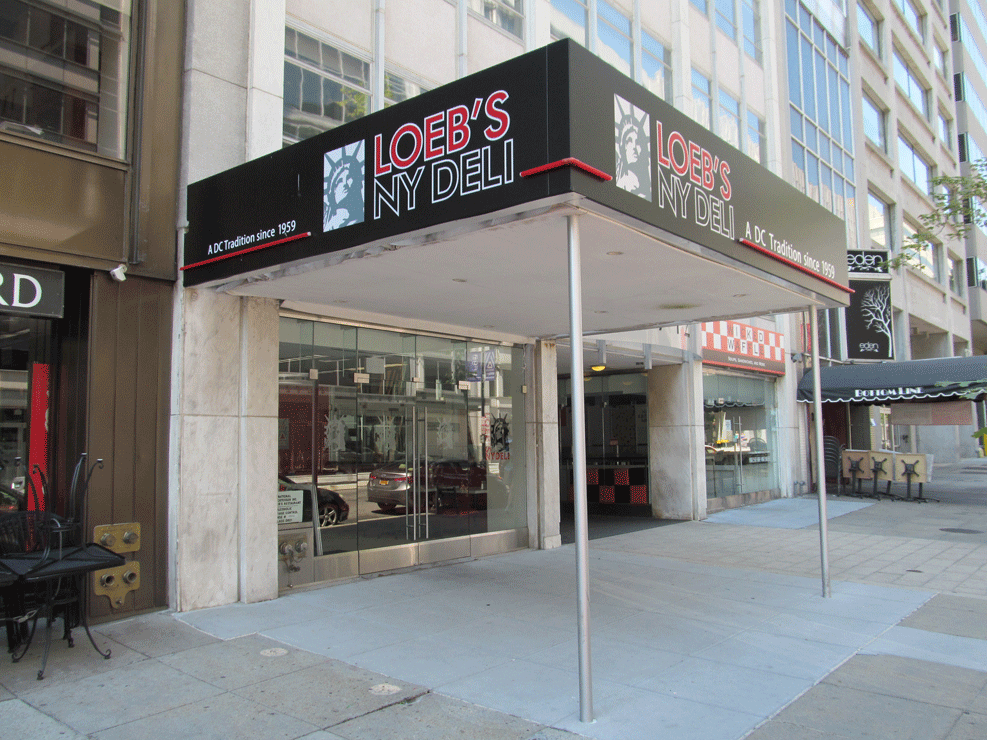 Located at 617 15th St., N.W., at the corner of 15th and G, Loeb's is celebrating serving the community for more than 60 years. (Coutesy Wikicommons/John Phelan)

