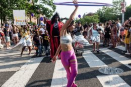 Marchers at the 2018 D.C. Funk Parade. (Courtesy Mike Landsman)